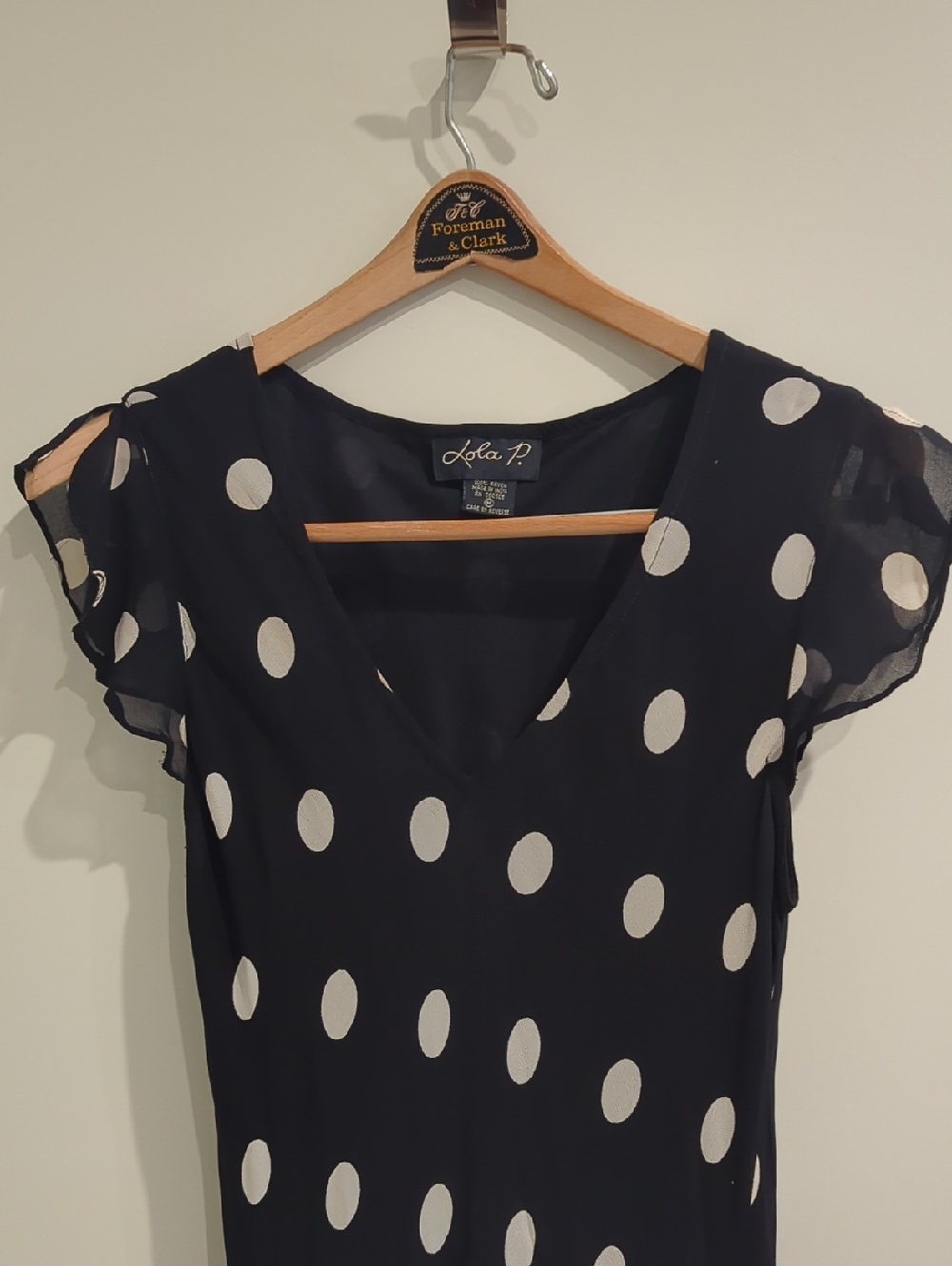 Lola Black and Ivory Dress 8